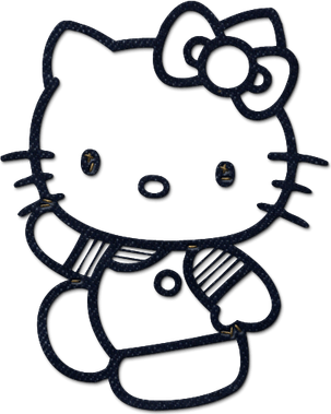 Hello Kitty Face PNG