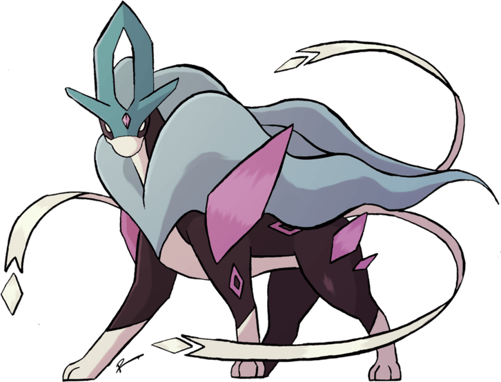 Suicune Pokemon PNG