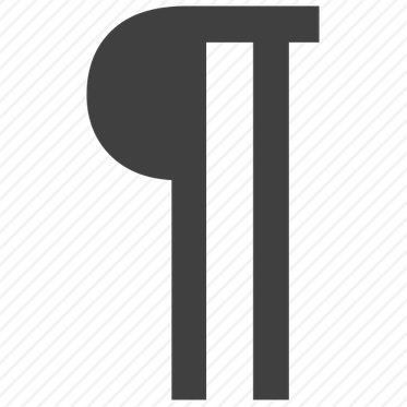 Pilcrow PNG