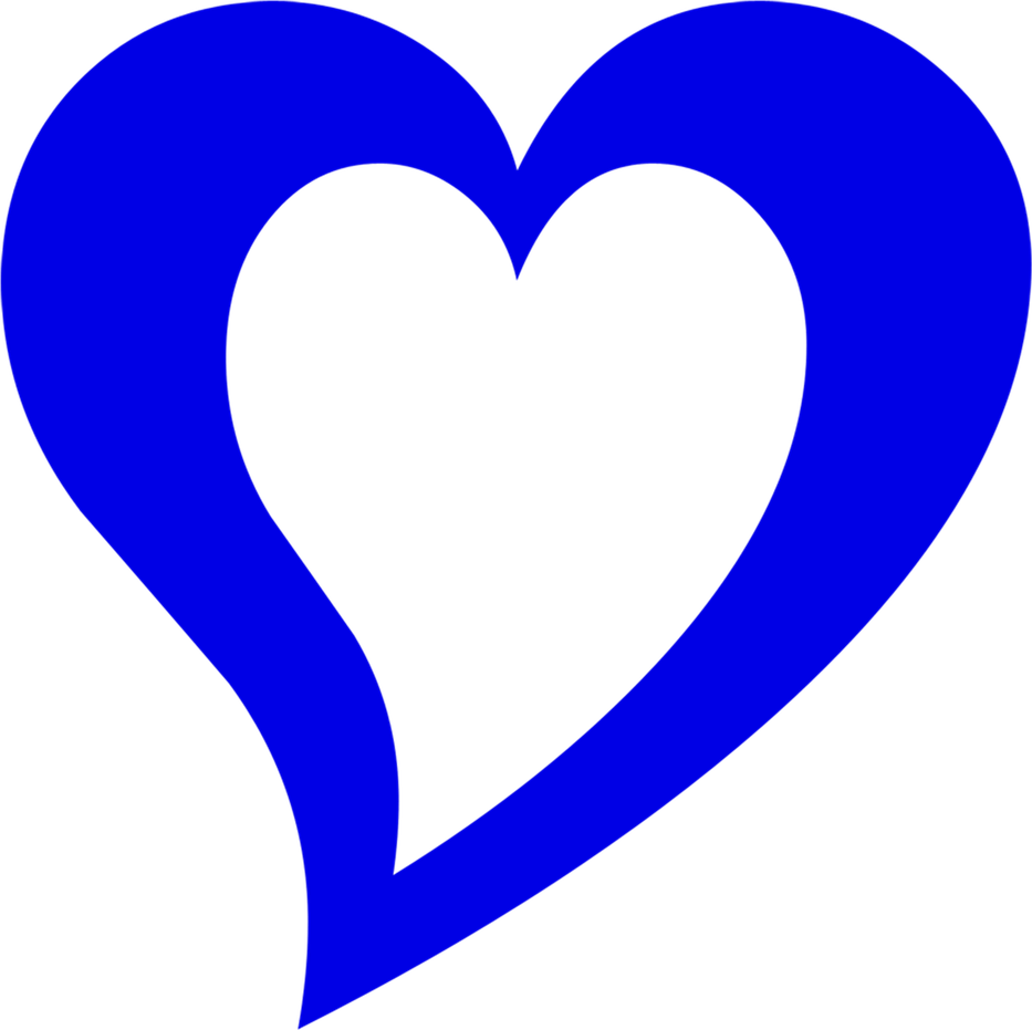 Blue Heart PNG