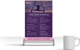 Yoga Banner PNG