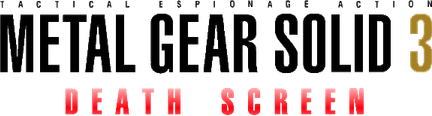 Metal Gear Solid 3 Snake Eater Logo PNG