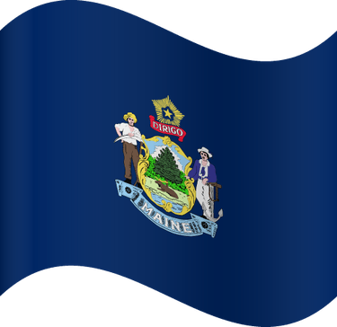 Maine Flag PNG