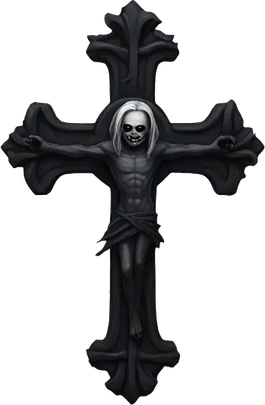 Goth Cross PNG