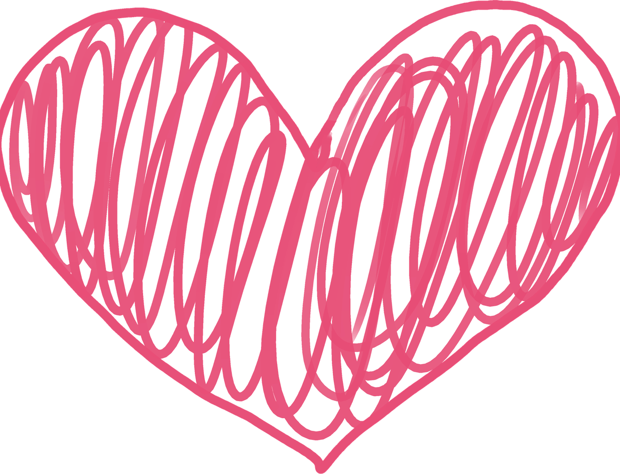 Hand Drawn Heart PNG