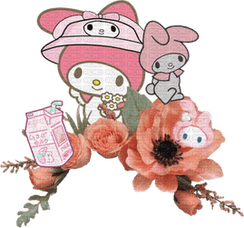 My Melody Flower PNG