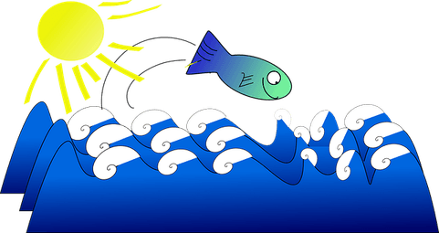Jumping Fish PNG