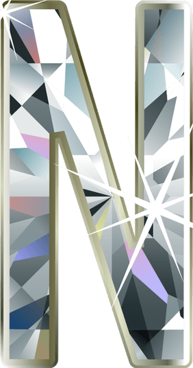 N Letter Alphabet PNG