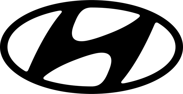 Hyundai Logo Black PNG