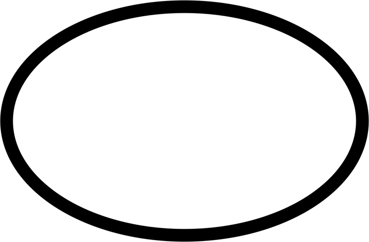 Black Oval PNG