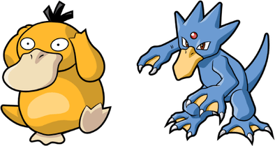 Psyduck Pokemon PNG