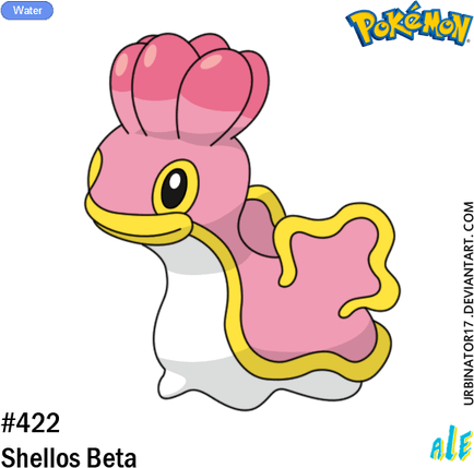 Shellos Pokemon PNG