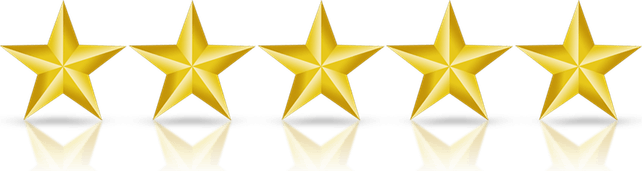 5 Star Rating PNG