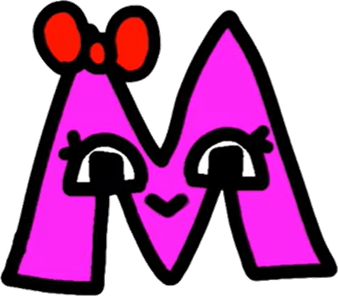 Alphabet Lore Letter M PNG