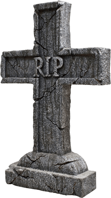 Tombstone Cross PNG