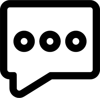 Rectangle Speech Bubble PNG