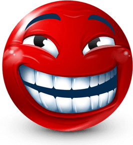 Red Troll Face PNG