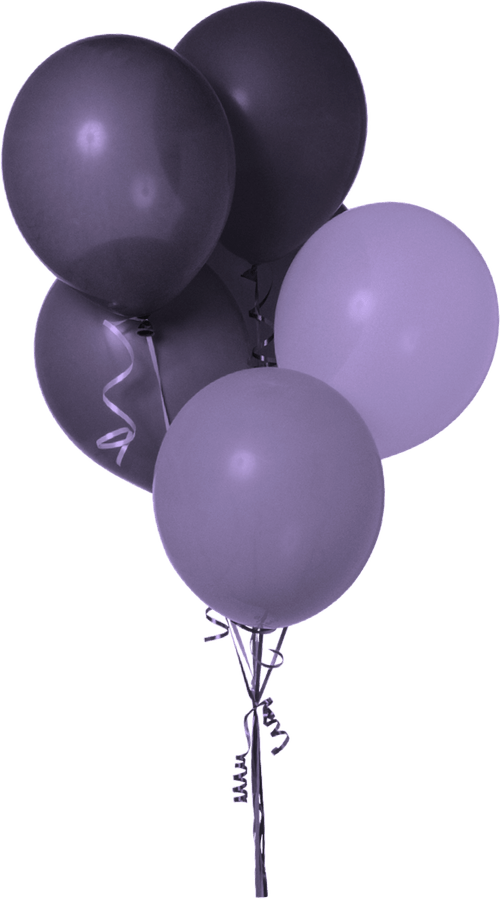 Happy Birthday Balloons PNG