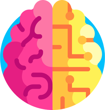 Colorful Brain PNG