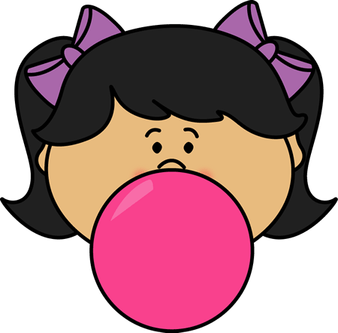Bubble Gum Bubble PNG