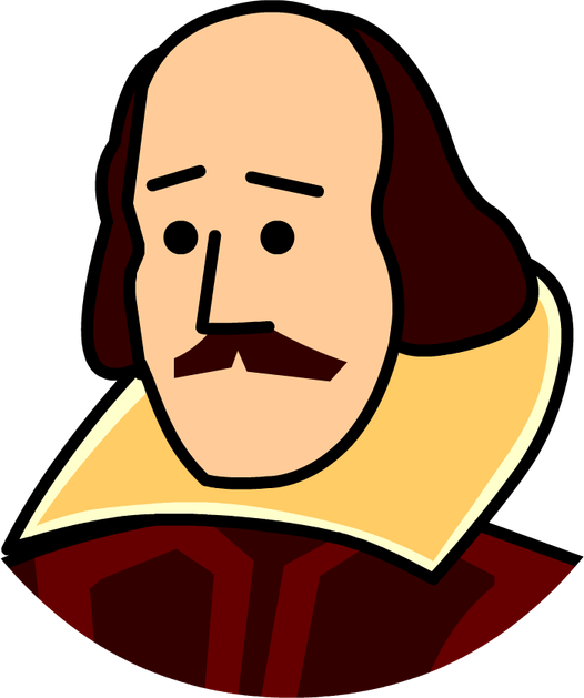William Shakespeare PNG