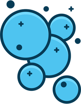 Blue Bubble PNG