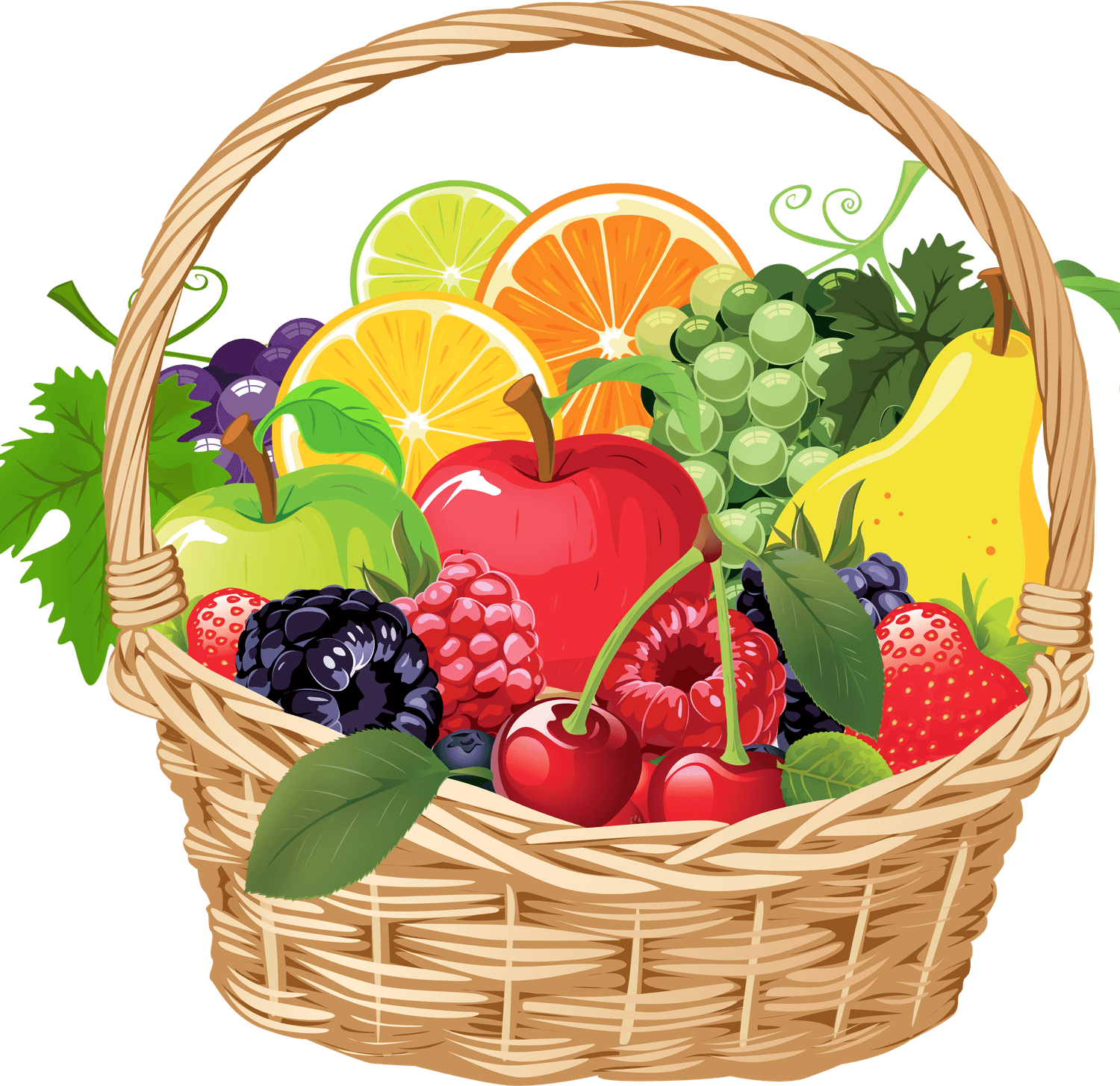 Bowl Of Fruit PNG
