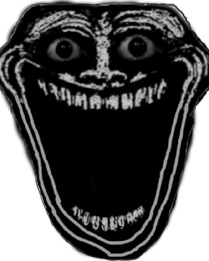Evil Troll Face PNG