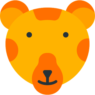 Cheetah Circle PNG