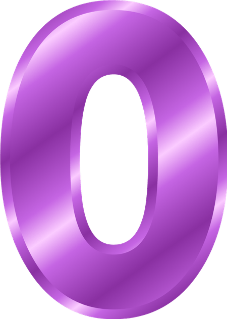 0 Number PNG