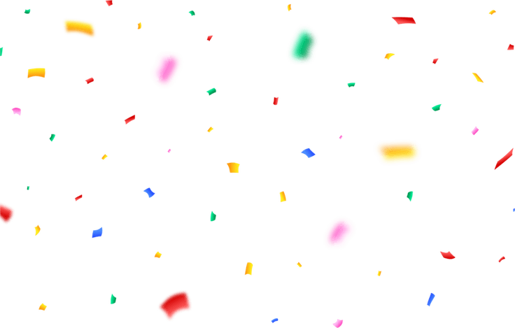 Explosion Confetti PNG
