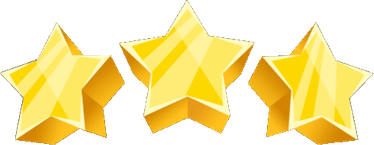 3 Star PNG