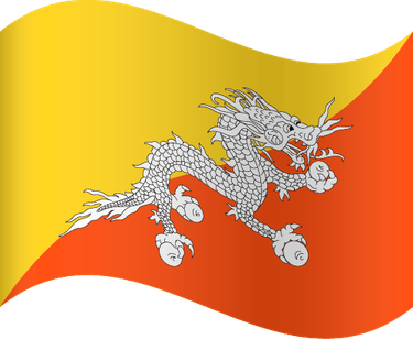 Bhutan Flag PNG