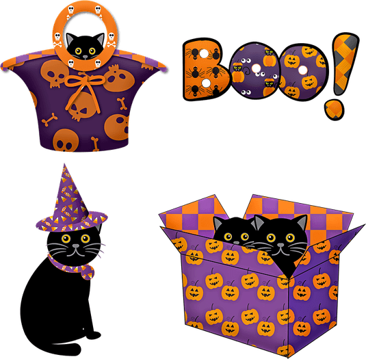 Halloween Aesthetic Theme PNG