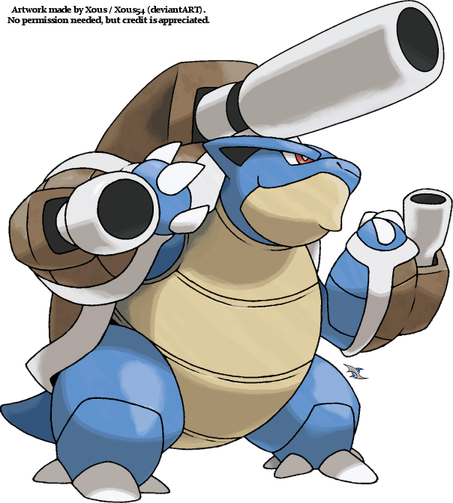 Blastoise Pokemon PNG