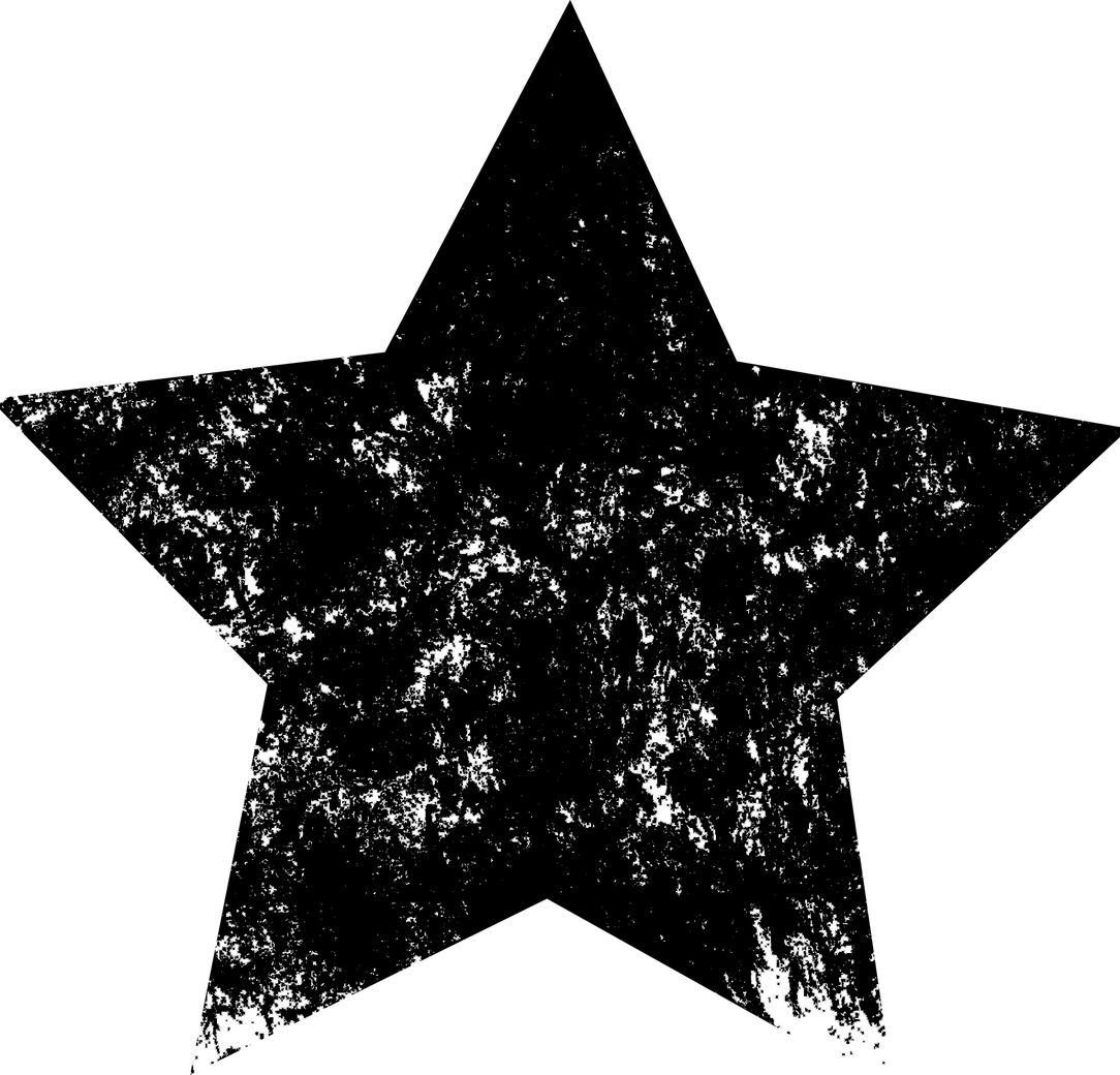 Grunge Star PNG
