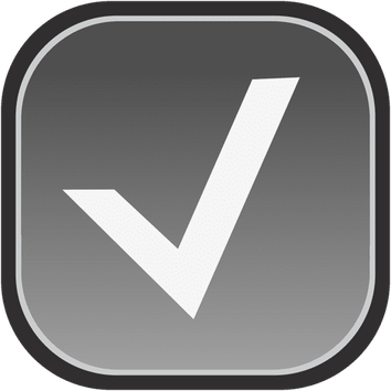 Grey Check Mark PNG