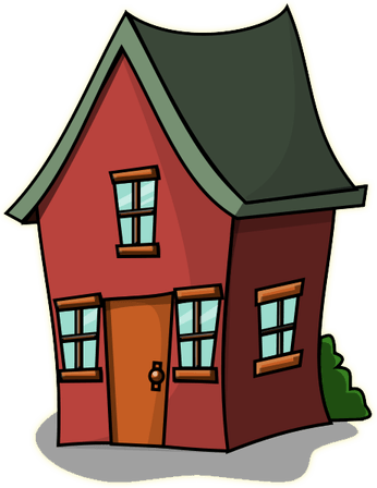 Cartoon House PNG