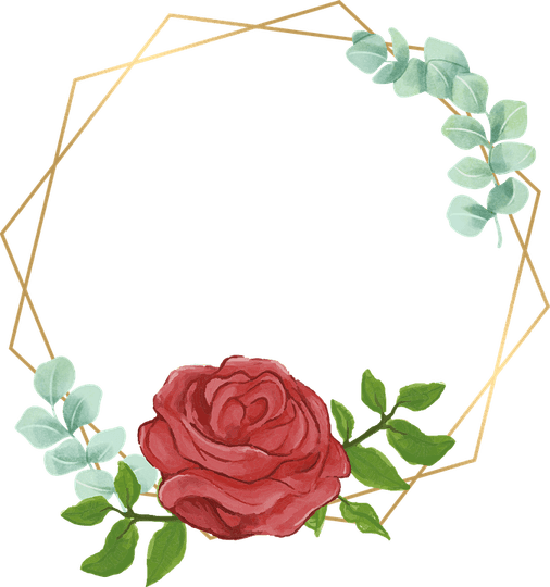 Wedding Album Design Flower PNG