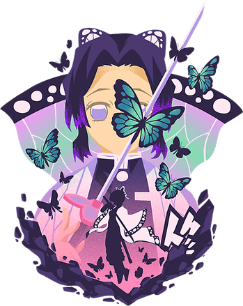 Shinobu Butterfly PNG