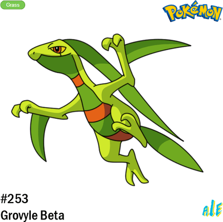 Grovyle Pokemon PNG