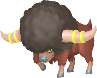 Bouffalant Pokemon PNG