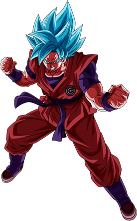 Blue Goku PNG