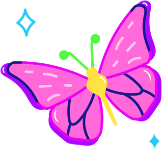 Butterfly Sticker PNG
