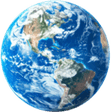 Rotating Earth PNG