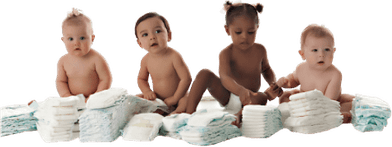 Diaper Baby PNG