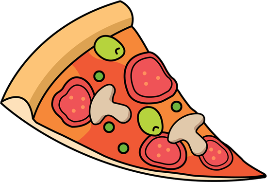 Cartoon Pizza PNG