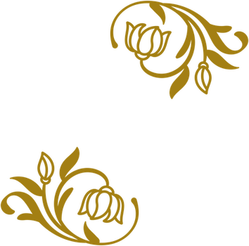 Golden Flower PNG