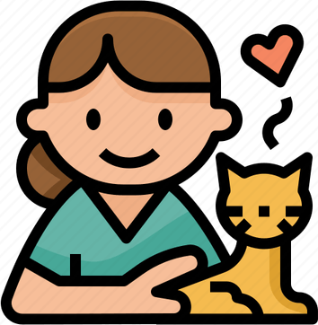 Petting Cat PNG