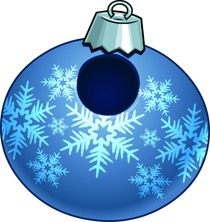 Blue Snowflake PNG